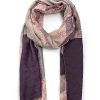 Wholesale Gregory Ladner Abstract Shapes Scarf Gregory Ladner Discount Pinks