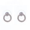 Hot Gregory Ladner Cz Circle Earrings Gregory Ladner Wholesale Rose Gold