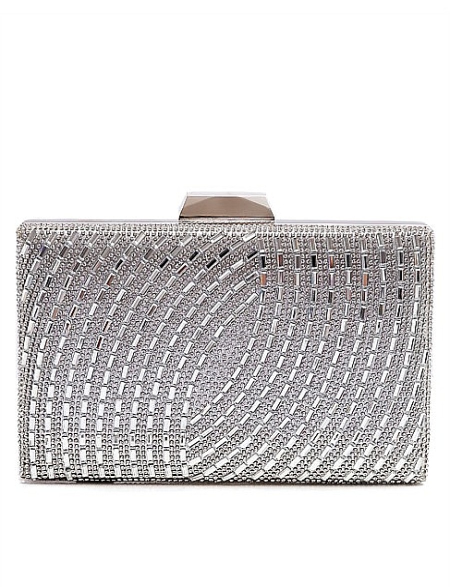 Clearance Gregory Ladner Mirror Swirl Bag Gregory Ladner Discount Silver