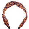 Wholesale Gregory Ladner Animal Print Turban Gregory Ladner Wholesale Navy/Rust