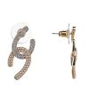 Clearance Gregory Ladner Double Horseshoe With Micro Cz And Micro Pearl Earrings Gregory Ladner Limited Edition Gold