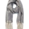 Clearance Gregory Ladner Melange Scarf Gregory Ladner Cheap Grey