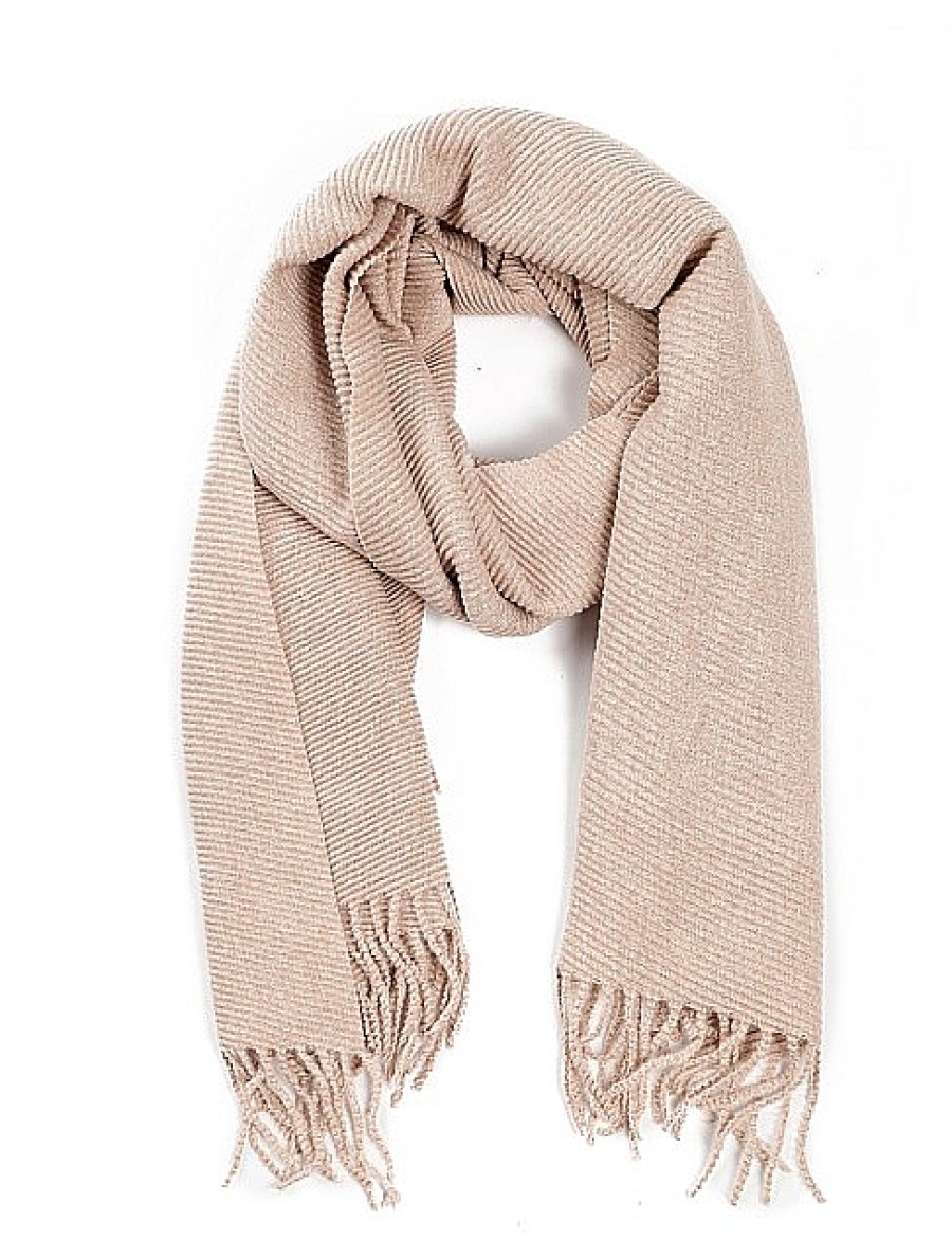 Hot Gregory Ladner Pleated Scarf Gregory Ladner Limited Edition Blush