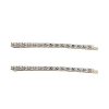 New Gregory Ladner /Cz Bobby Pin Pair Gregory Ladner Discount Pearl