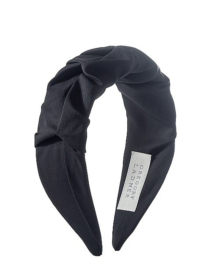 Best Gregory Ladner Rouched Headband Gregory Ladner Promotions Black