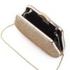 New Gregory Ladner Triangle Shape Stones Bag Gregory Ladner Limited Edition Gold