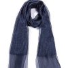 Clearance Gregory Ladner Luerx Stripe Scarf Gregory Ladner Cheap Navy