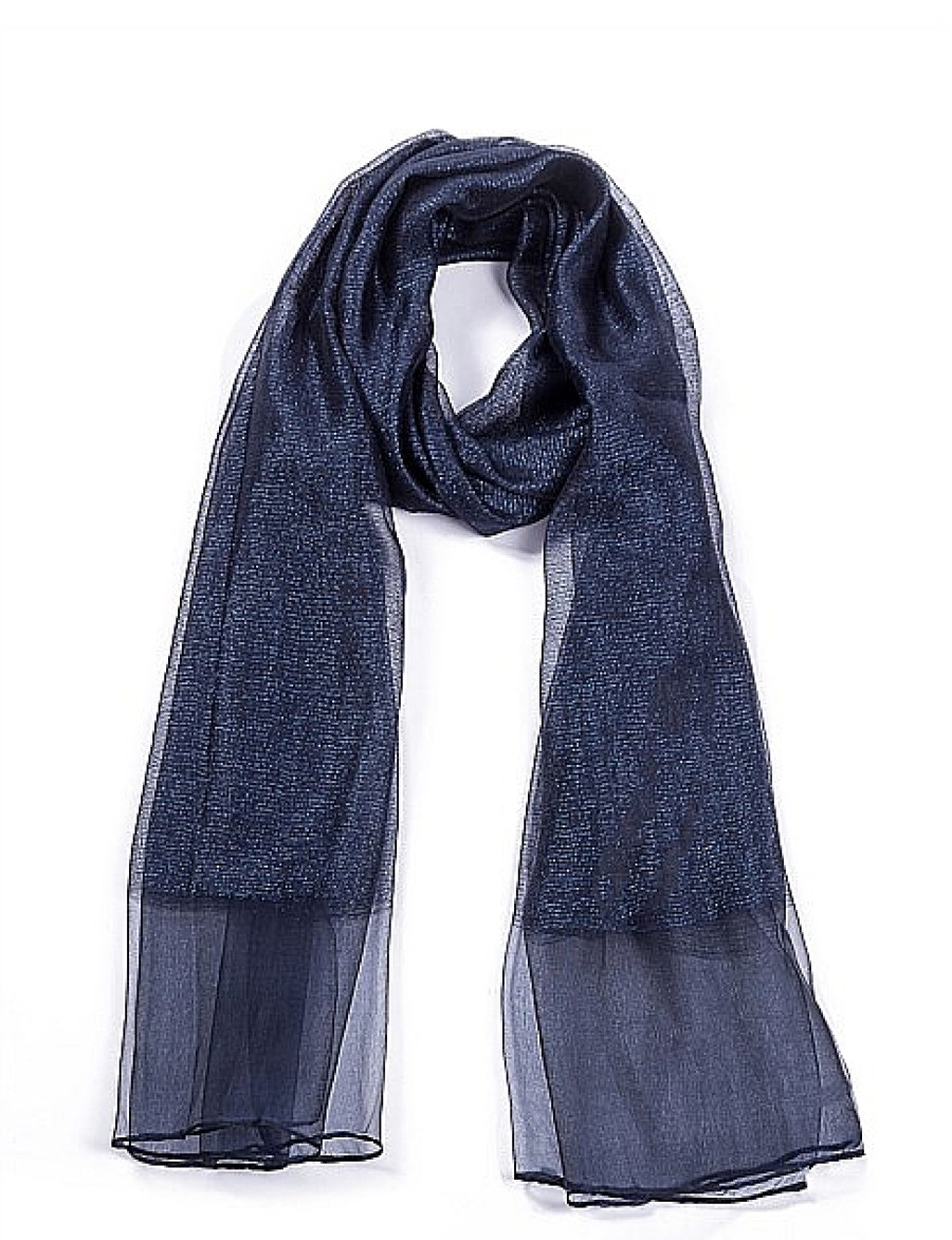 Clearance Gregory Ladner Luerx Stripe Scarf Gregory Ladner Cheap Navy