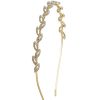 Hot Gregory Ladner Micro Pearl Leaf Headband Gregory Ladner Limited Edition Gold