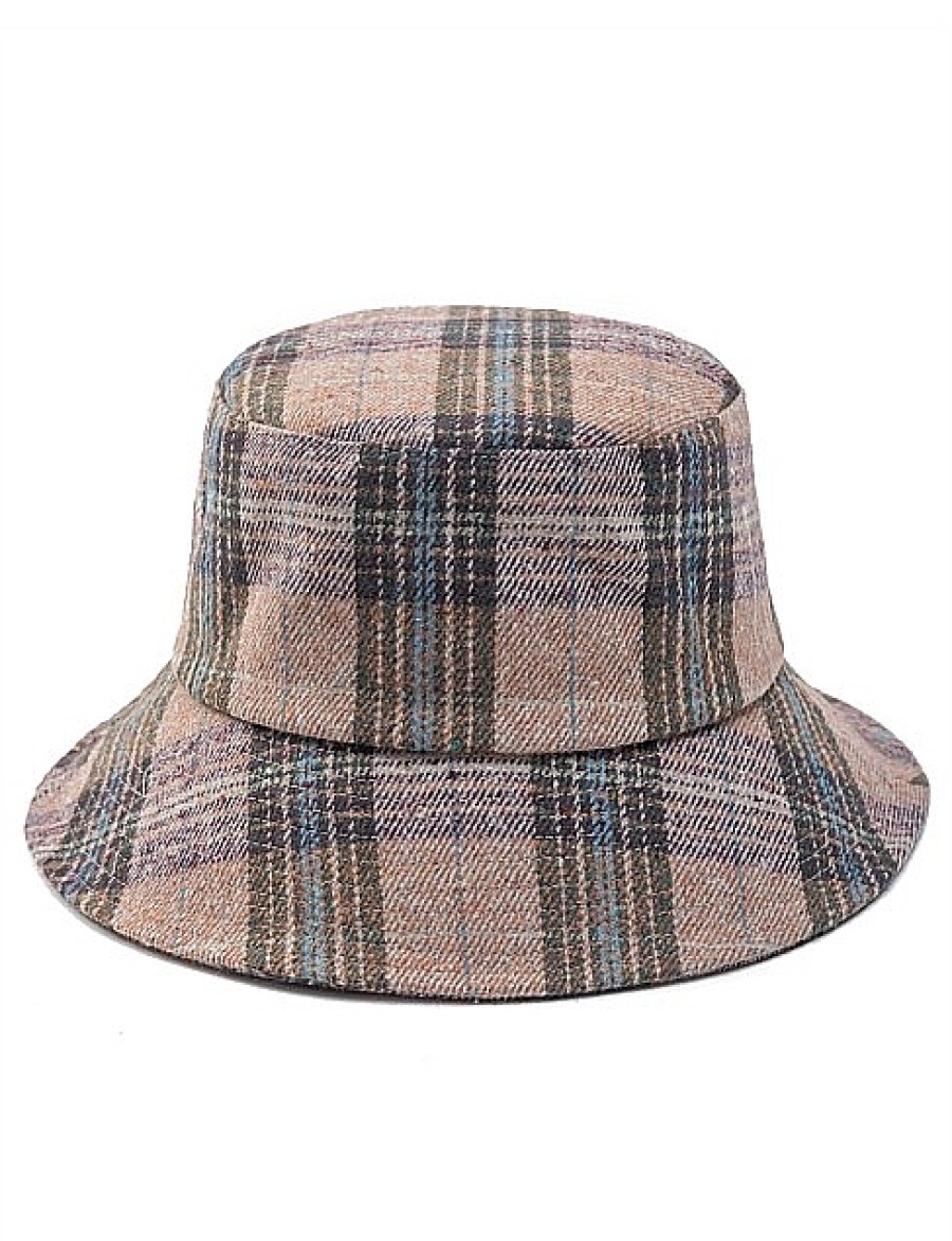 Best Gregory Ladner Check Bucket Hat Gregory Ladner Cheap Green