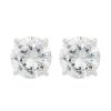 Clearance Gregory Ladner Cubic Zirconia 8Mm Round Stud Gregory Ladner Cheap Silver