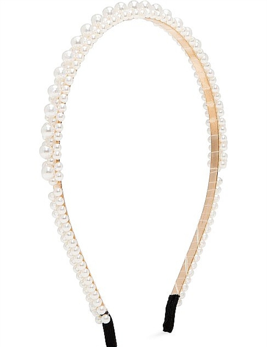 New Gregory Ladner Headband Gregory Ladner Cheap Pearl