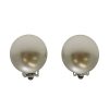 Hot Gregory Ladner Button Pearl Clip Earring Gregory Ladner Discount Multi-Colour