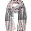 Clearance Gregory Ladner Herringbone Scarf Gregory Ladner Promotions Pink