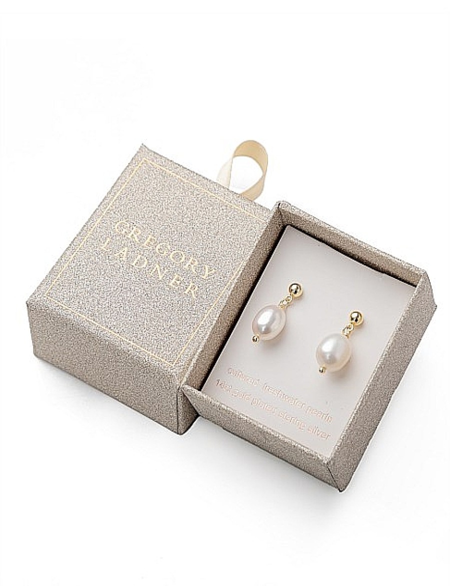 Best Gregory Ladner Freshwater Drop Earring Gregory Ladner Promotions Pearl