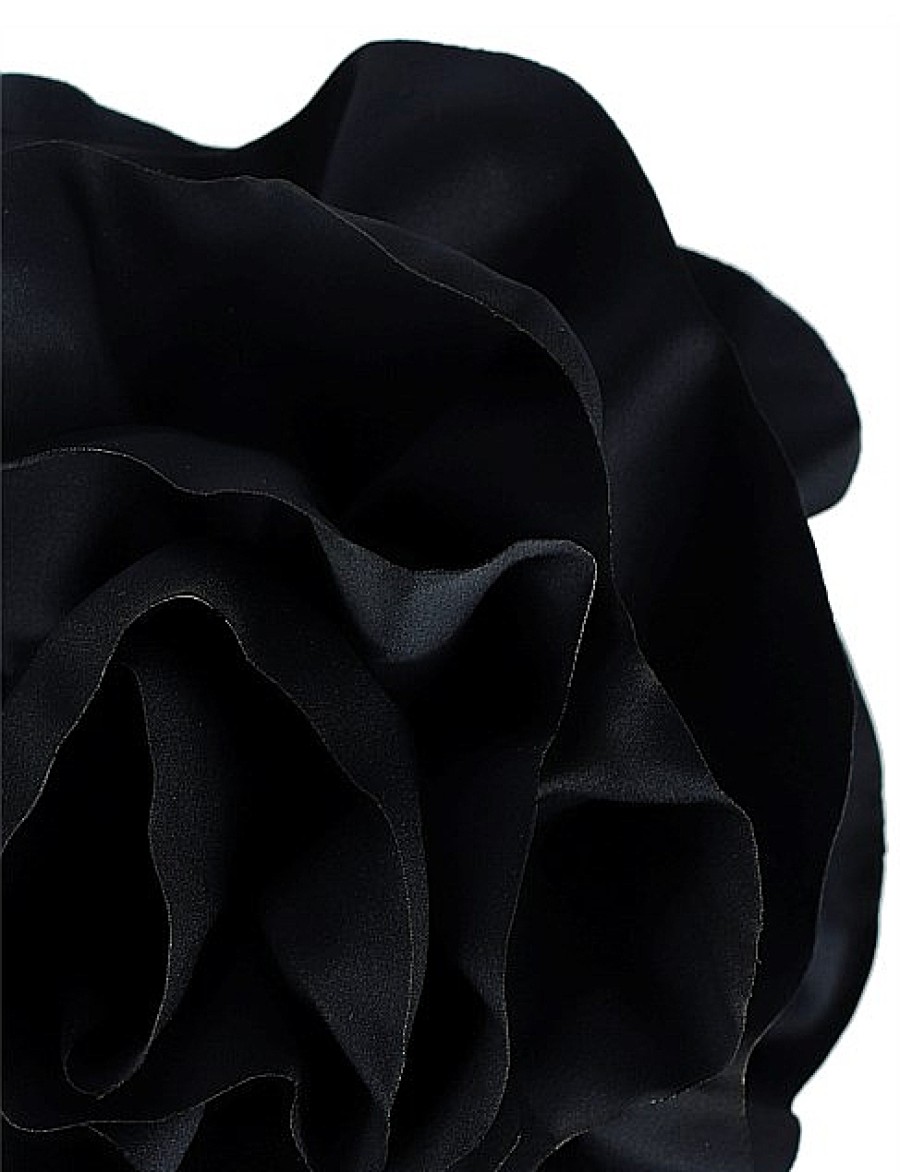 Online Gregory Ladner Large Flower On Headband Gregory Ladner Discount Navy