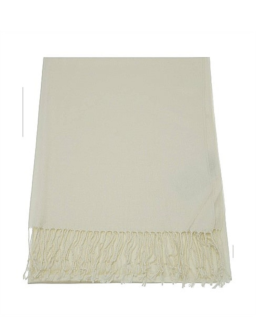 Wholesale Gregory Ladner Plain Pashmina Gregory Ladner Cheap White