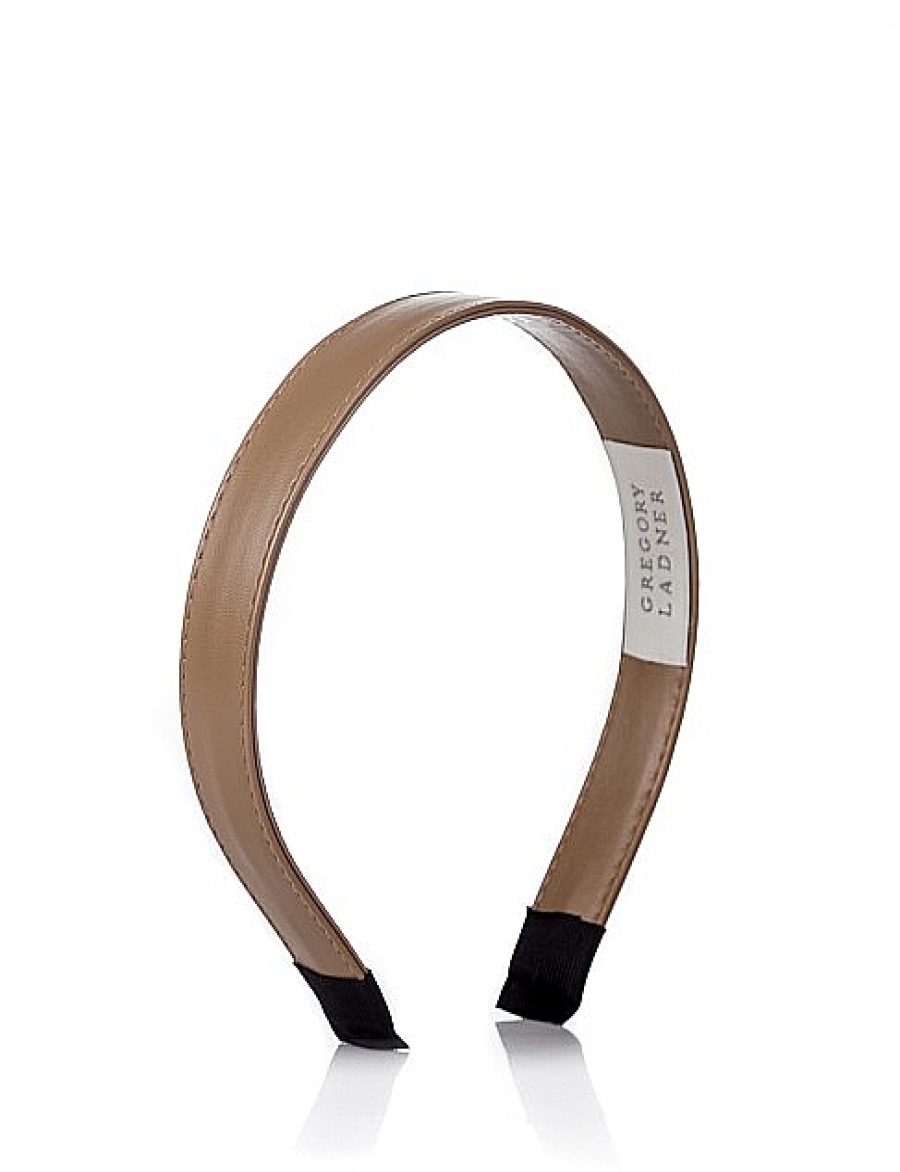 Hot Gregory Ladner Headband With Stitching Gregory Ladner Limited Edition Camel