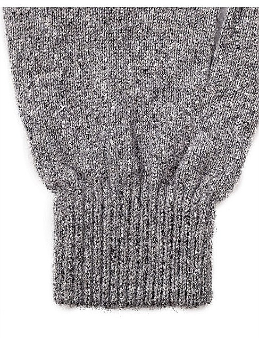 Best Gregory Ladner Knit Glove Gregory Ladner Wholesale Charcoal