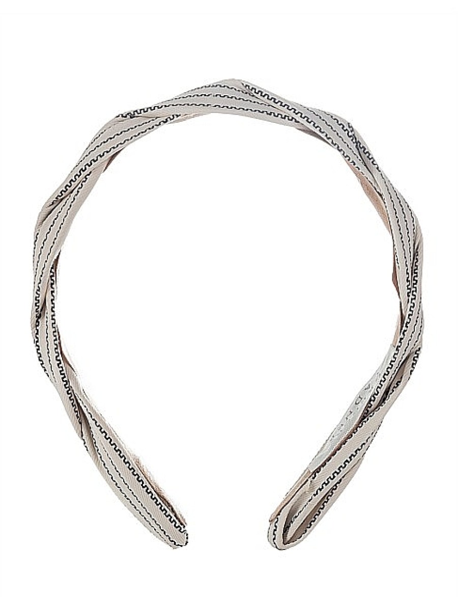 Wholesale Gregory Ladner Twist Headband Gregory Ladner Discount White