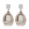 Best Gregory Ladner Baroque Pearl Drop Earring Gregory Ladner Cheap Gold