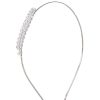 New Gregory Ladner Crystal Fern Headband Gregory Ladner Discount Rhodium