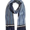 Online Gregory Ladner Stripe Scarf Gregory Ladner Cheap Blues