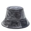 Hot Gregory Ladner Mock Croc Bucket Hat Gregory Ladner Wholesale Black