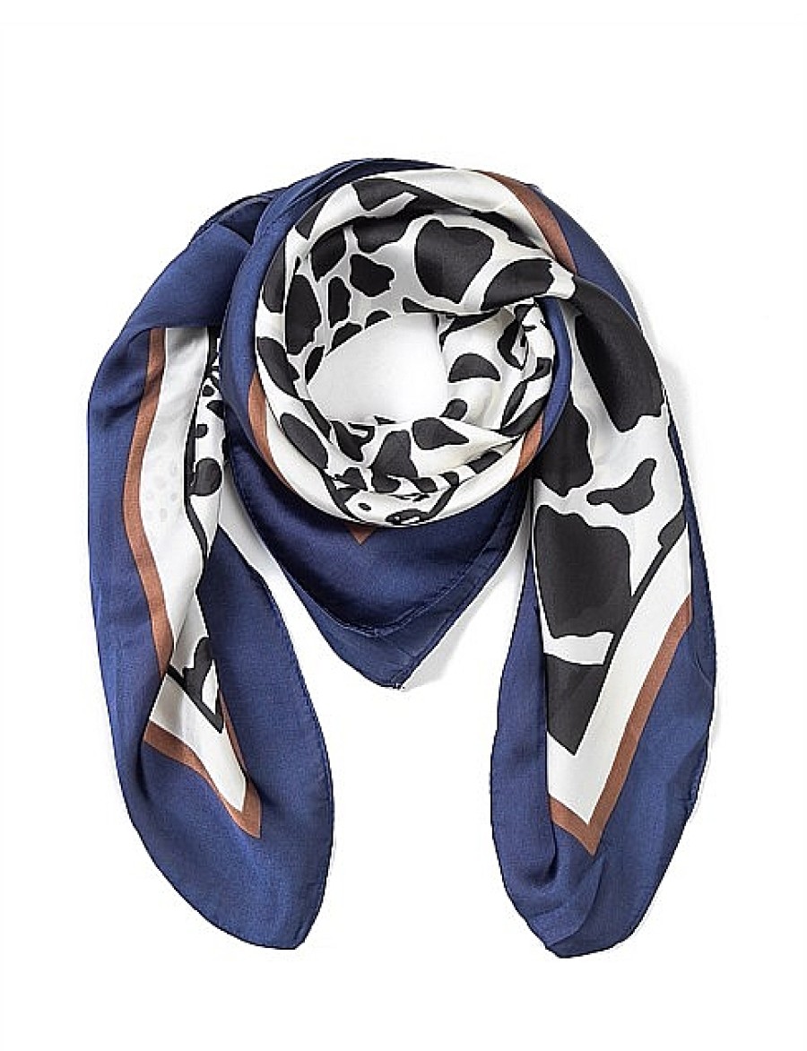 Best Gregory Ladner Animal Print Kerchief Gregory Ladner Wholesale Blues