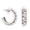 Hot Gregory Ladner Filigree Hoop Earring With Pearl Gregory Ladner Discount Gold