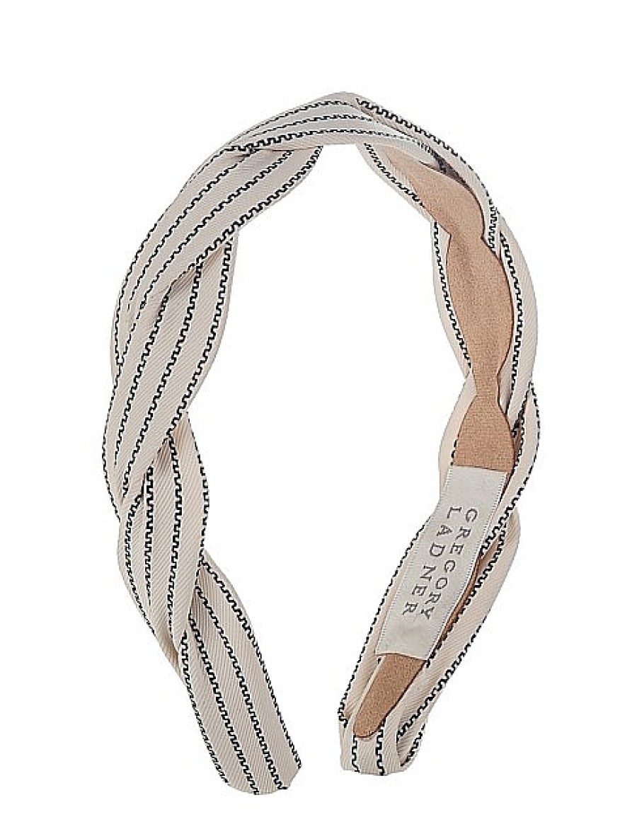 Wholesale Gregory Ladner Twist Headband Gregory Ladner Discount White