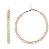 Wholesale Gregory Ladner Pearl Hoop Earrings Gregory Ladner Discount Gold