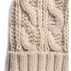 Hot Gregory Ladner Cable Knit Beanie Gregory Ladner Cheap Oatmeal