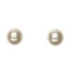 Online Gregory Ladner Round Pearl Earring Pearl 8Mm Kiska Gregory Ladner Limited Edition Gold