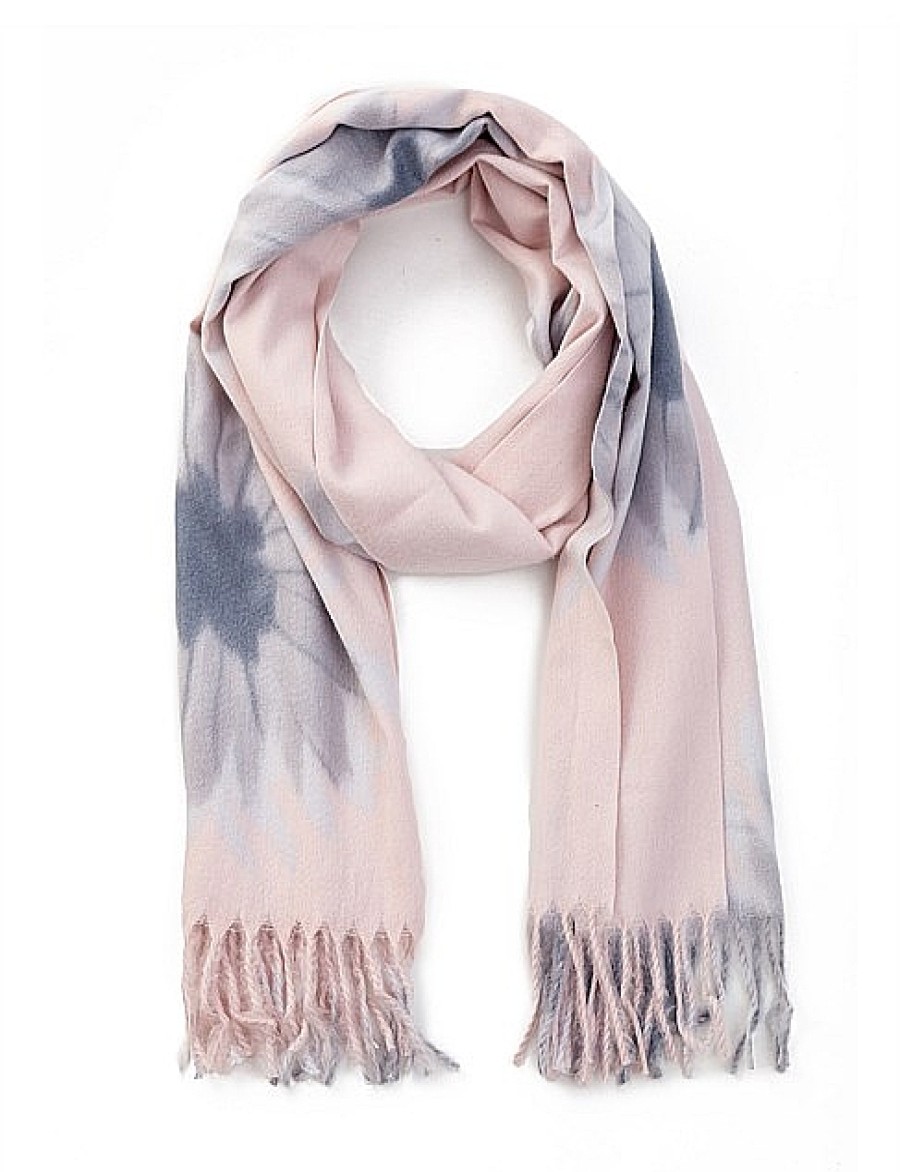 Best Gregory Ladner Floral Print Scarf Gregory Ladner Discount Pale Pink