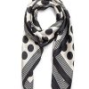 Hot Gregory Ladner Spot Kerchief Gregory Ladner Limited Edition Ivory/Black