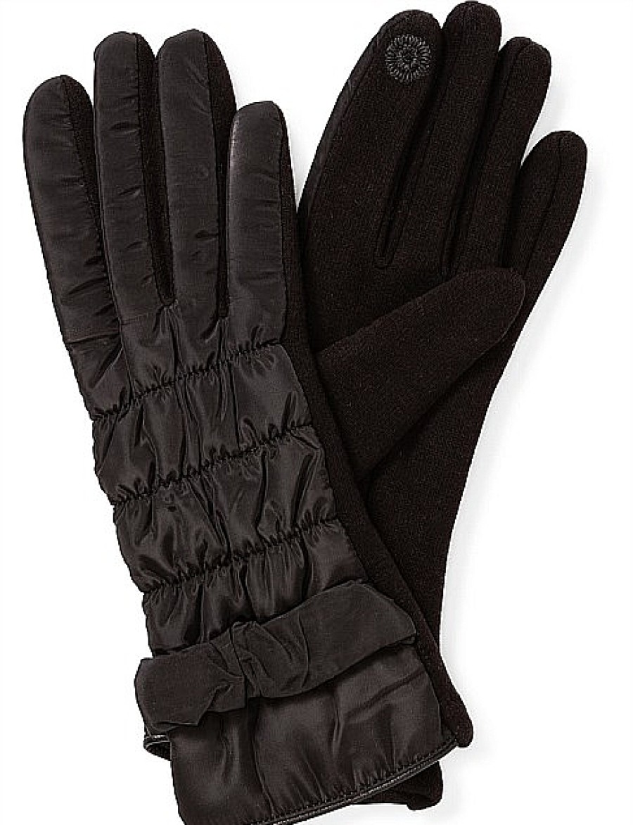 New Gregory Ladner Nylon/Ponte Glove Gregory Ladner Discount Black