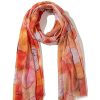 New Gregory Ladner Petals Scarf Gregory Ladner Promotions Orange