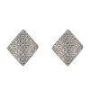 New Gregory Ladner Micro Pave Diamond Stud Earrings Gregory Ladner Cheap Gold