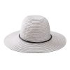 Best Gregory Ladner Ribbon Wide Brim Hat Gregory Ladner Cheap Grey