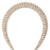 New Gregory Ladner Rounded Woven Headband Gregory Ladner Limited Edition Khaki