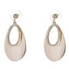 Clearance Gregory Ladner Disc Drop With Cz Earrings Gregory Ladner Promotions Gold