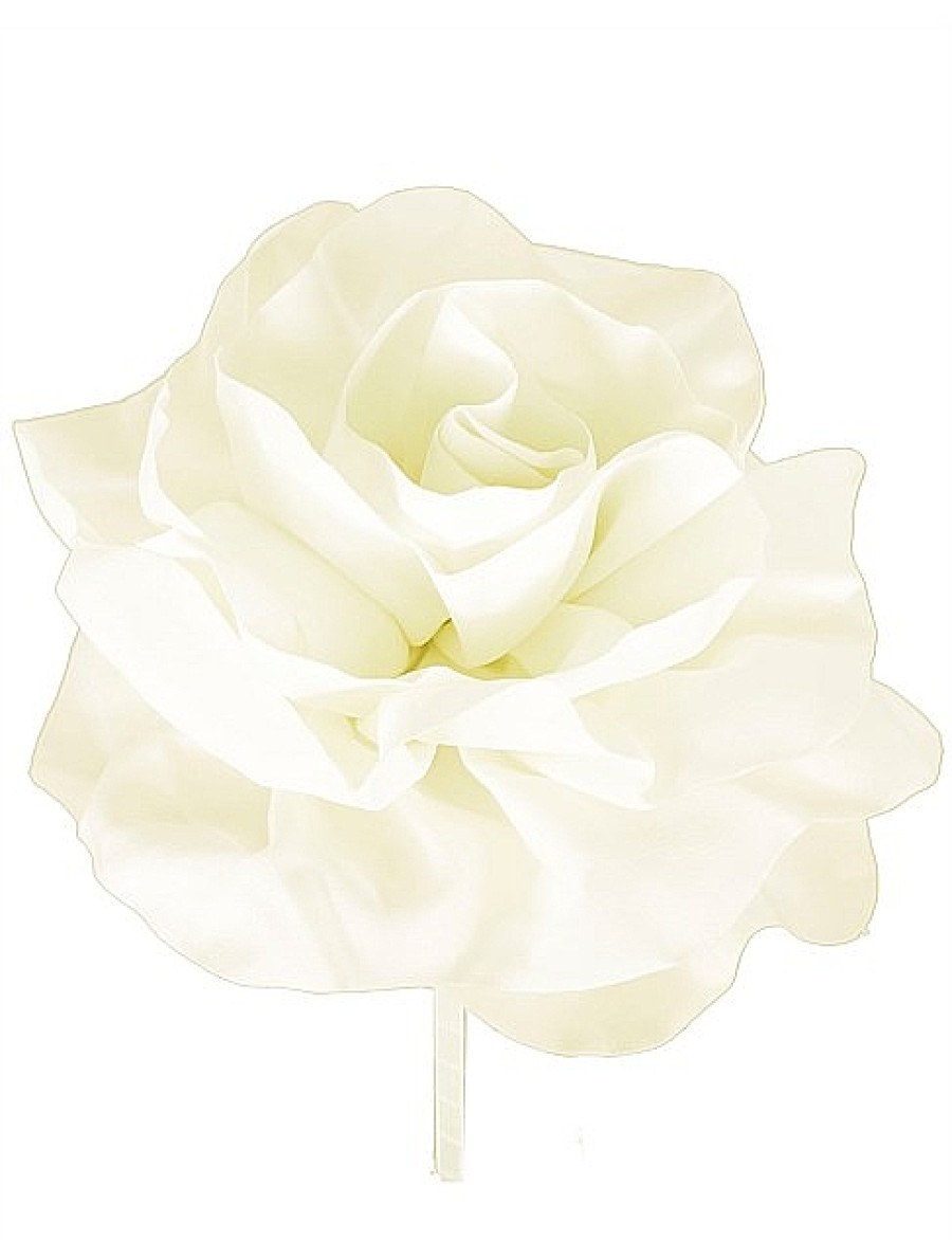 New Gregory Ladner Large Flower On Headband Gregory Ladner Promotions Ivory