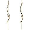 New Gregory Ladner Long Drop Earring With Pearl Gregory Ladner Discount Gold