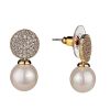 Best Gregory Ladner Pearl Cz Disc Earrings Gregory Ladner Limited Edition Gold