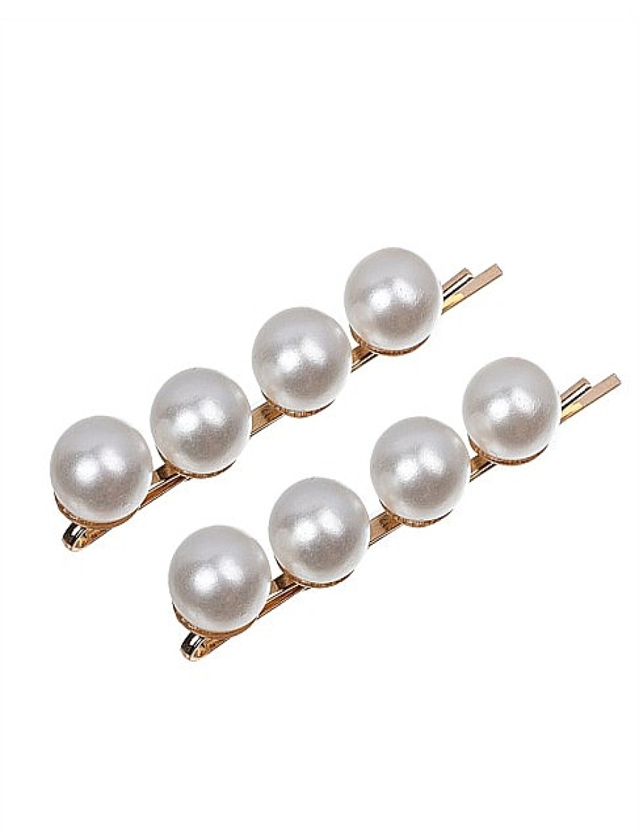 Online Gregory Ladner Bobby Pin Pair Gregory Ladner Cheap Pearl