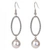 Online Gregory Ladner Textured Oval Drop With Pearl Gregory Ladner Wholesale Gold