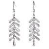 Wholesale Gregory Ladner Cz Fan Drop Earring Gregory Ladner Cheap Rhodium