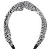 Hot Gregory Ladner Animal Print Turban Gregory Ladner Limited Edition White/Black