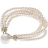 Clearance Gregory Ladner Multi Strand Pearl Bracelet Gregory Ladner Limited Edition Gold